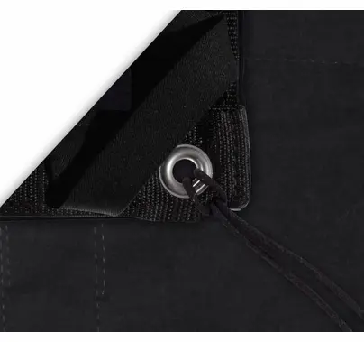 Black Solid Cloth 8x8
