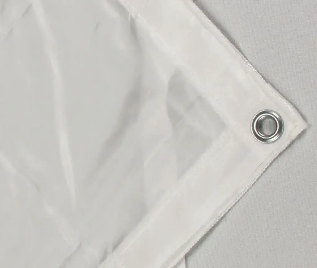 8x8 White Net Silk 1/4