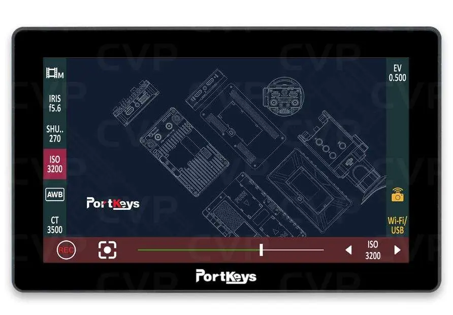 PORTKEYS LH5P 5.5" Touchscreen Monitor with Camera Control