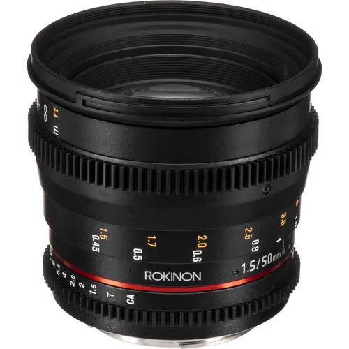 Rokinon 50mm T1.5 Cine DS Lens for Canon EF-Mount