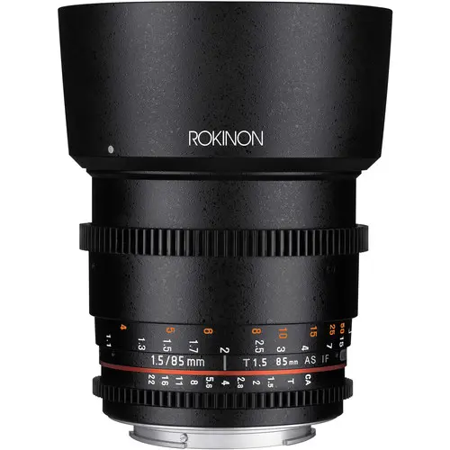 Rokinon 85mm T1.5 Cine DS Lens for Canon EF-Mount