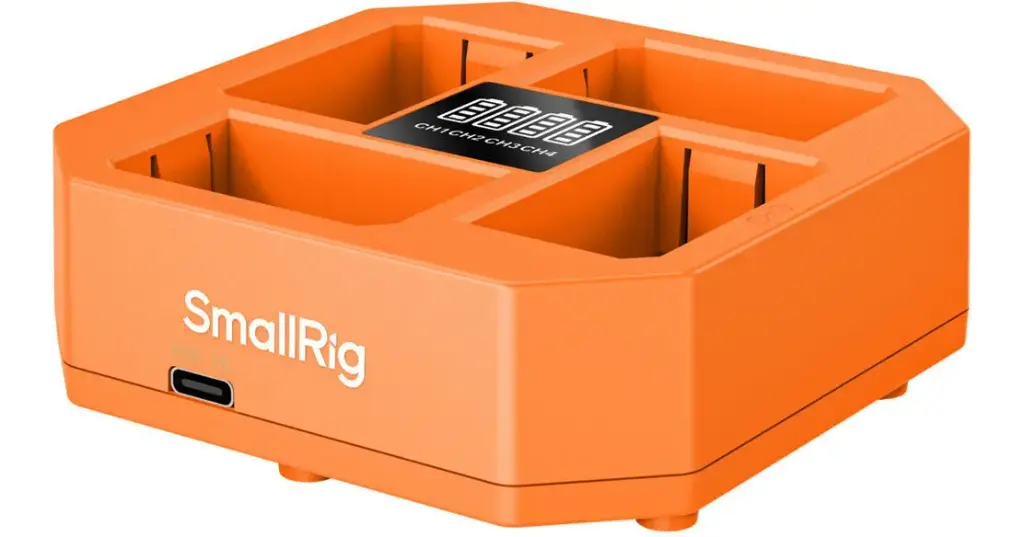 SmallRig NP-Z100 4-Channel Battery Charger