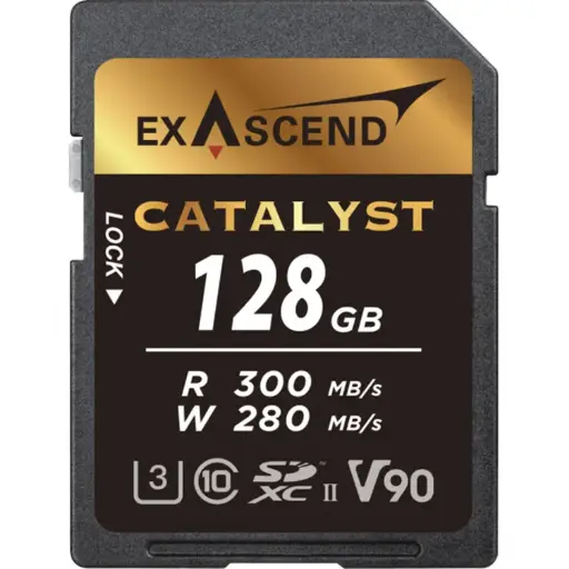 ExAscend Catalyst SD Card 128GB V30