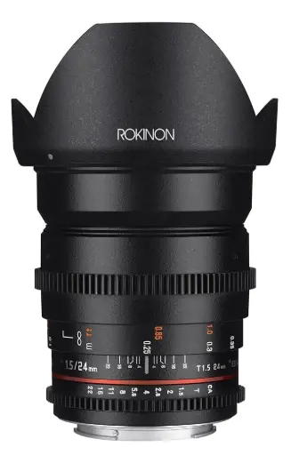 Rokinon 24mm T1.5 Cine DS Lens for Canon EF Mount