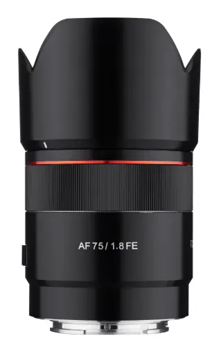 Samyang 75mm/ 1.8 E