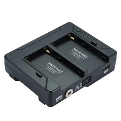 Sutefoto Smart Dual NPF to v lock Battery Adapter