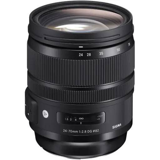 [2593 Baha] Sigma 24-70mm f/2.8 DG OS HSM Art Lens for Canon EF