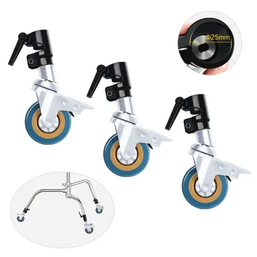 [2597 Anas] C-Stand Wheels