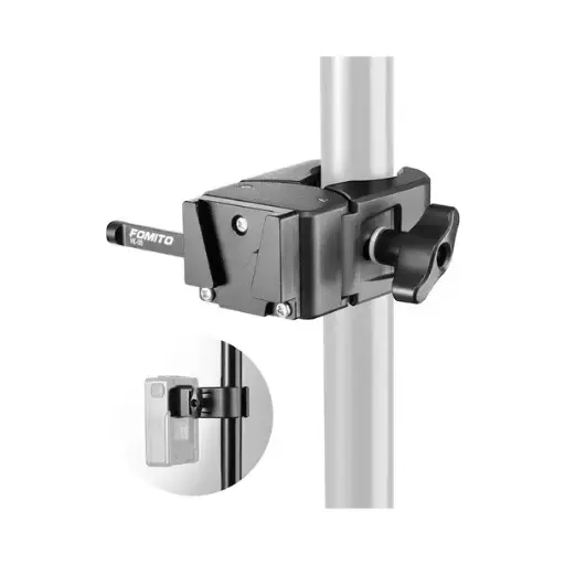 Fomito V-Mount V-lock Battery Plate with Crab Clamp